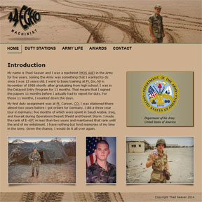 Army website