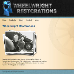Wheelwright Restorations website